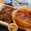 사임당 화장품 앞-1 | 강릉 중앙시장 맛집│사임당 누룽지오징어순대, 소문난무침회│ 내돈내산 후기