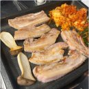 부추랑 삼겹살 이미지