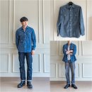 미스터블루(Mr.Blue) | 샴브레이 셔츠 인디고 블루 하베스트 롱 셔츠 리뷰 및...추천 TROPHY CLOTHING TR-SH04 데니미오 직구 후기
