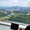 제일타워 | 대전엑스포스카이점 후기 - 국내에서 제일 높은 곳에 있는 스타벅스 엑스포타워. 갑천뷰 한밭수목원뷰...