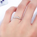 샤밍주얼리 | 14K 18K 랩그로운 다이아 티아라 가드링 반지 결혼반지 레이어드 후기