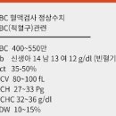 피검사 혈액검사 피검사로 알수 있는것 ESR CRP WBC RBC 정상수치 이미지