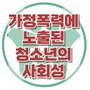 [가정폭력에 노출된 청소년의 사회성] 가정폭력, 부모 관계, 사회성, 청소년 상담, 강남사회성센터, 한국아동청소년심리상담센터 이미지