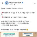 2022년 6월1일 제8회 전국동시 지방선거 알림 이미지