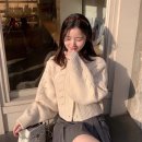 [봄가디건] Bymood 바이무드 루즈 울 가디건 착용 후기