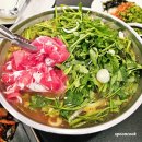 빨간스푼 | 윤우재 샤브칼국수 맛집 후기 얼큰한 빨간 샤브칼국수와 빠삭해물파전까지 완벽한 조합