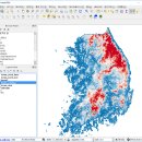 [GeoServer활용] 대용량 Shape file 조회시 참조(전국 고도데이터) 이미지