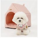 핑크애견하우스 이미지