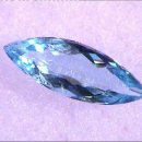 A beautiful nice blue Navette Cut natural Aquamarine 이미지