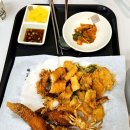 백김시대새우강정과튀김