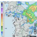 초단기 강수 레이더 이미지