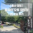 빨래터캠핑장 | [울산 캠핑] 들살이 오토 캠핑장 | 1박 2일 후기
