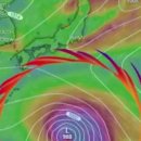 유럽중기 태풍 한국 북상 가능성 예보 이미지