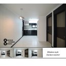 블랙, 우드 스타일로 꾸민 모던하고 세련된 분위기의 32평 아파트 신혼집 인테리어 [모던인테리어/신혼집꾸미기/32평아파트리모델링-누보인테리어디자인] 이미지