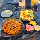 기영이숯불두마리치킨경남 | 돼껍누들이라고라 '기영이숯불두마리치킨' 빨간양념치킨 소금통마늘치킨 돼지껍데기누들 후기