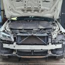 수락자동차공업사 | 부산 한양정비 BMW F10 5시리즈 전면 사고수리겸 LED 헤드램프 LED 안개등 장착, 신형개조 컨버전.