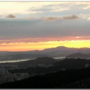 황금빛 노을 이미지