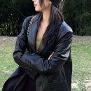 BK핏 | [Helene Paris] 헬레네파리스 테일러드 오버핏 레더 블레이저 블랙 후기