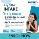 July 2024 INTAKE "Pre-U Studies". 이미지