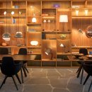 [조명 쑈룸] Studio MK27 surrounds Rio lighting showroom with wooden lattice 이미지