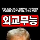 유럽,일본,케나다,호르무즈 규탄 성명에 한국이랑 중국만 빠졌다,성명도 못내?외교무능 이미지