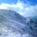 덕유산 설경 이미지