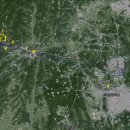 공주북서-대전신탄진-송병진-39.91km-첫장거리기록에 최고고도 1915m달성 이미지