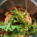 장비빔국수와편육