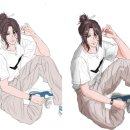 포토샵,웹툰 | 일산 웹툰제작 학원 후기, 혼자 그리다가 방향 완전히 틀렸습니다.