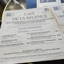 카페드보통(CAFE DE BOTTON) | [프랑스/파리] Cafe de la Regence | 에스카르고 오리콩피 어니언스프 | 루브르 맛집