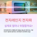 케이지(KG)유통 | 전자레인지 전자파 진실 vs 거짓 완벽 가이드