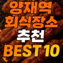 강남대로43길 22-1 | 양재역 회식장소 추천 10곳, 인원·분위기·룸 여부까지 한눈에