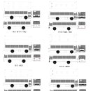 1980년대 시외완행버스 전문형/중문1문형/전중문형 이미지