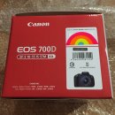 (미사용새상품) 캐논 EOS 700D (바디+번들렌즈) + 패키지구성품 이미지