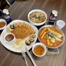 광주 동명동 밥집 추천 알찬김밥(알찬정식+모듬떡볶이+새우튀김우동)