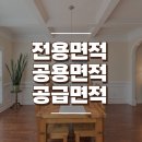 전용면적 공용면적 공급면적 알아보기 이미지