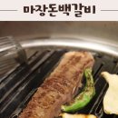 마장갈비 | 분당 정자동 맛집 AI 그릴링 고기 마장돈백갈비 방문후기