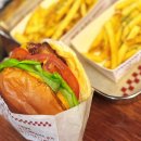 선유도역 4번출구쪽 파리바게트 선유도역점 앞 | 선유도역 양평동 햄버거 신상 맛집 바스버거 점심 식사 후기