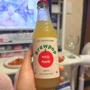 소화에 도움을 주는 건강한 탄산음료 솔지원 브루팝 사과 스파클링
