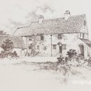 기초 스케치와 캐리커처 이미지