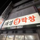 대곡뒷고기 | [대구 달서구 대곡동] 노포 느낌 생막창 맛집 태영생막창 대곡점 방문 후기 (생막창, 된장찌개)