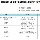 광주광역시 새빛콜 (특별교통수단차량) 차고지 및 연도별 차량 안내 이미지