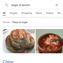[기타] 구글에서 말하는 김치의 기원(Origin of Kimchi) 이미지