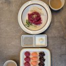 (주)바른마음 | [화성 봉담 맛집] 육회 바른 연어 봉담2호점, 신선한...초밥, 바삭한 크런치 오징어까지 먹고 온 후기