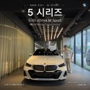 M스포츠 | BMW 530i xDrive M스포츠 출고후기 -출고 소개가 소개를 부른 이유