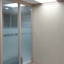 학원유리칸막이 공사 강의실 만들기 가벽시공 이미지