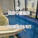 백야펜션 | 여수여행 대형 미온수풀빌라 백야풀빌라키즈펜션 1박 후기