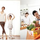 바른자세모델워킹 이미지