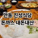 안동식당 | 경북 안동 옛날돈가쓰 진성식당 후기, 누르지 마세요 혼밥도 가능