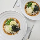 붓카케우동 만들기 사누끼 쯔유우동 아지우동 붓가케우동